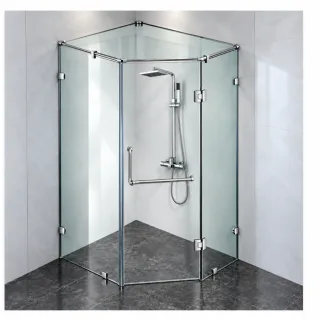 Vách tắm cabin 135 độ 3 tấm kính