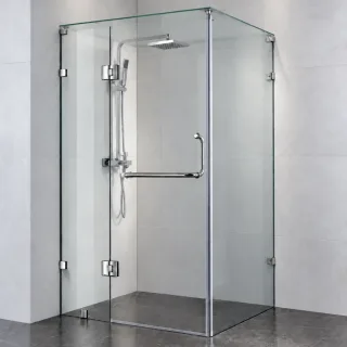 Cabin phòng tắm 90 (độ 3 vách xếp hình chữ L)