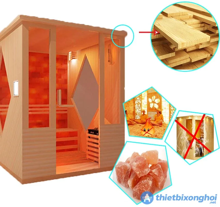 Phòng xông hơi Đá Muối