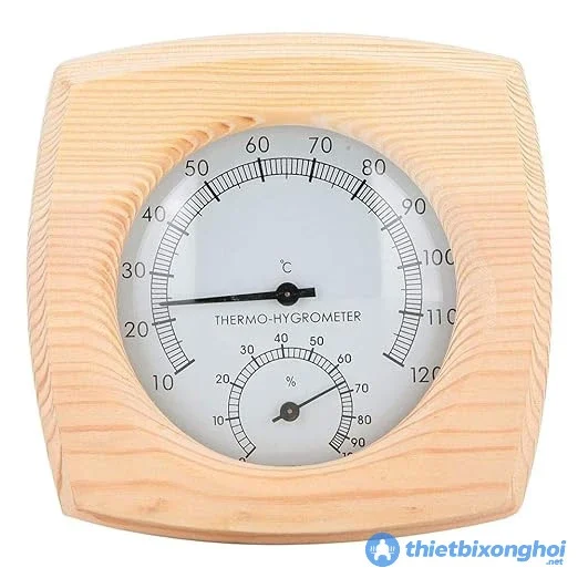 Đồng hồ đo nhiệt kế ẩm phòng xông hơi