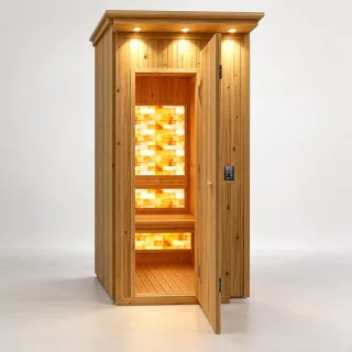 Phòng xông hơi đá muối DM08 900x1100x2100mm